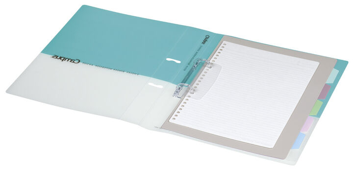 Campus Easy binding of prints 2 Hole Binder notebook A4 Light Blue,Light Blue, medium image number 3