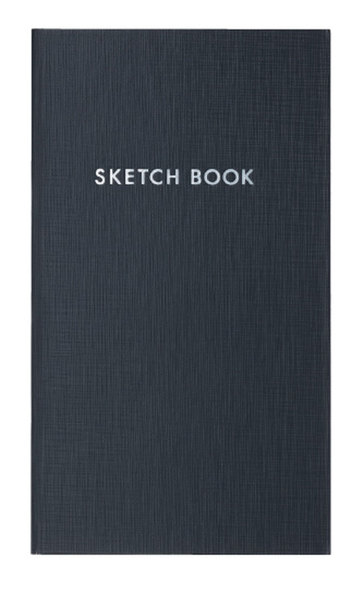 Field notebook Sketch Book 3mm Grid Line,Charcoal black, medium