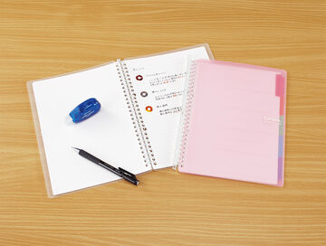 Campus Smartring Slim Binder B5 60 Sheets Light Pink,LightPink, small image number 5