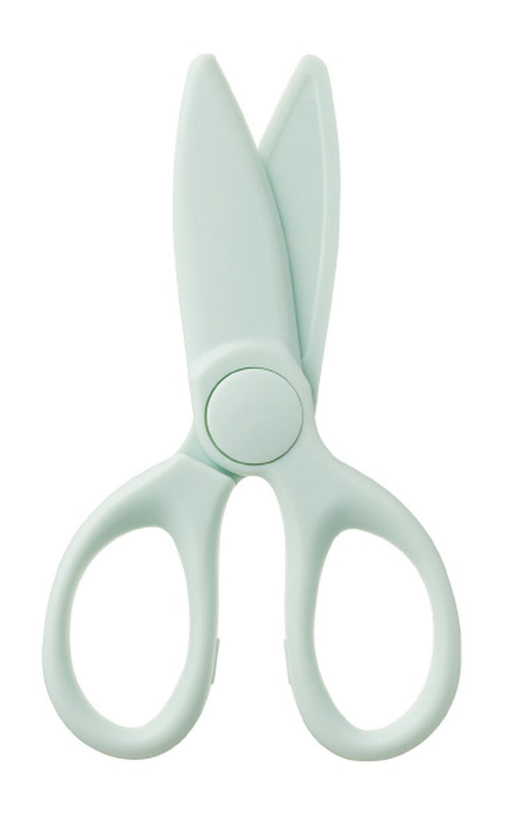 Plastic scissors for Kids Light Green,Pastel mint, medium image number 0