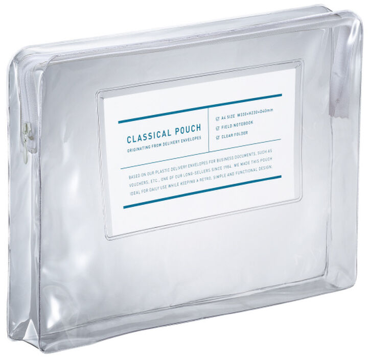 Classic pouch A4 case Transparent,clear, medium image number 0
