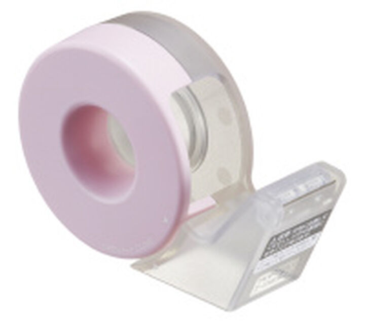 Karucut handy Tape cutter For masking tape 27 x 91 x 60mm Light Pink,Light Pink, medium