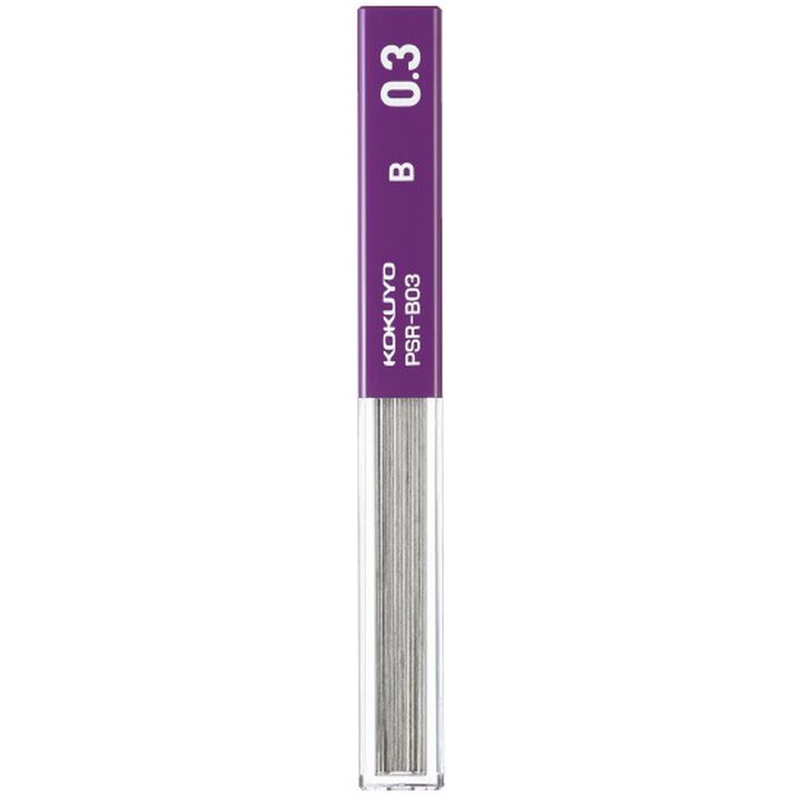 Enpitsu sharp Pencil lead 0.3mm B,Black, medium image number 0
