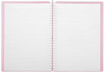 Campus Smartring Slim Binder B5 60 Sheets Transparent,White, small image number 1