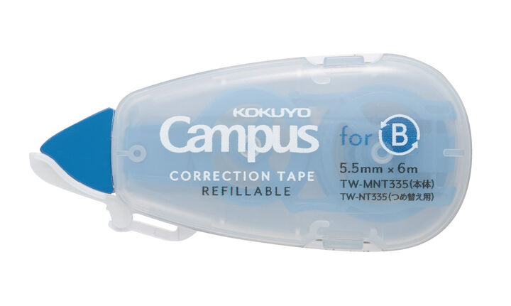 Campus correction tape 6m x 5.5mm Refillable Body,Blue, medium image number 0