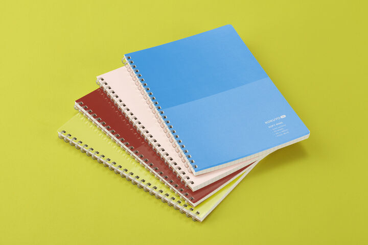 KOKUYO ME Soft ring notebook A5 TENNIS,Green, medium image number 4