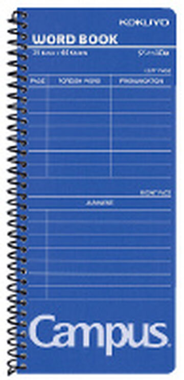 Campus Flash card 172 x 75mm Blue 44 sheets,, small image number 0