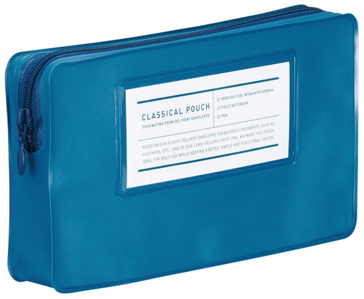 Classic pouch pencase Blue,Blue, medium