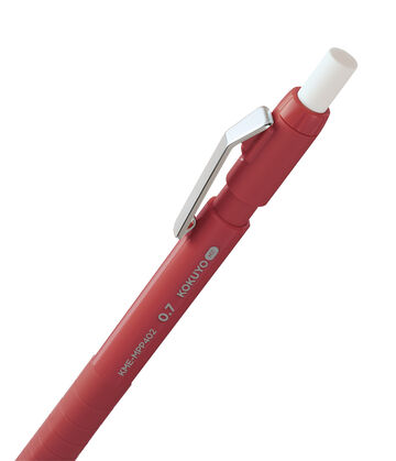 KOKUYO ME Mechanical pencil 0.7mm TARTAN RED,Red, small image number 3