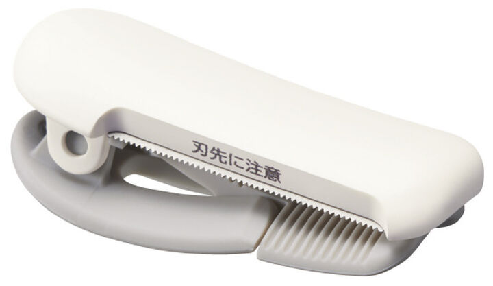 Karu Cut clip-type Washi Tape cutter 20~25mm White,White, medium
